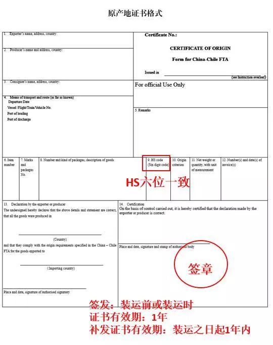 非优惠原产地证填制规则,海关进口原产地证填制规范