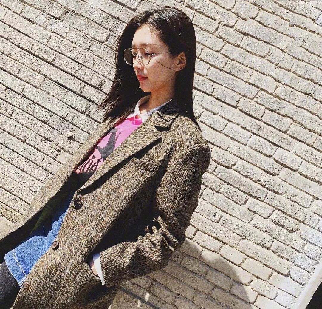 朴敏英healer同款针织衫,朴敏英穿高领毛衣图片