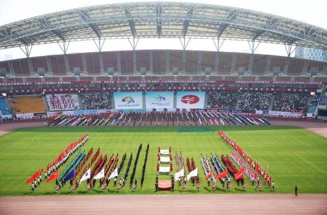 嘉兴市南湖区第九届运动会开幕式,嘉兴三校联合运动会开幕式