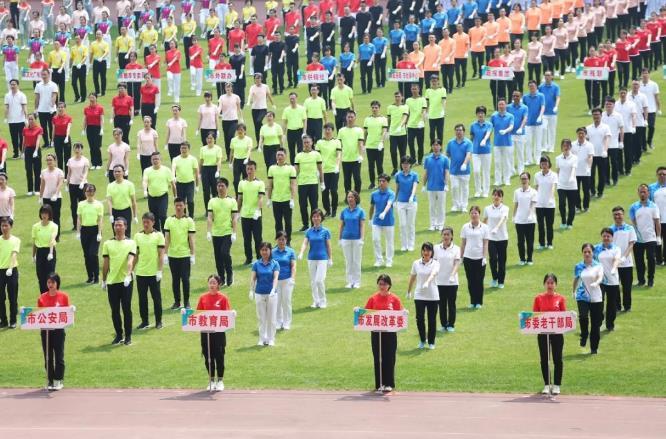 嘉兴市南湖区第九届运动会开幕式,嘉兴三校联合运动会开幕式