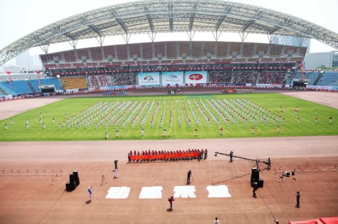 嘉兴市南湖区第九届运动会开幕式,嘉兴三校联合运动会开幕式