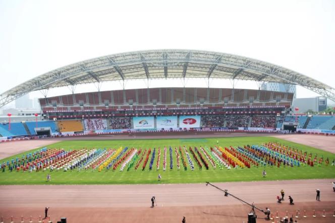 嘉兴市南湖区第九届运动会开幕式,嘉兴三校联合运动会开幕式