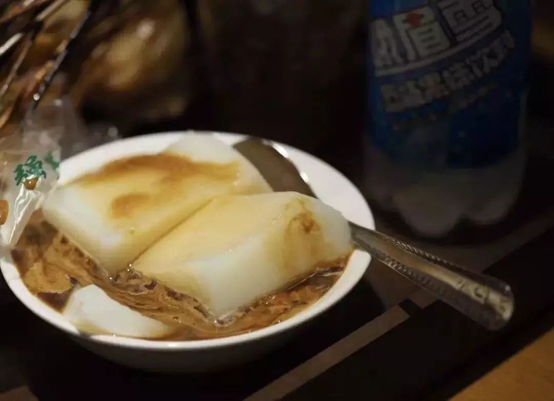 冰粉夏季糖水,冰冻西米露凉粉