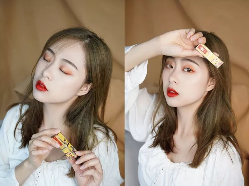 颐和园口红三款,章若楠口红镜面唇釉