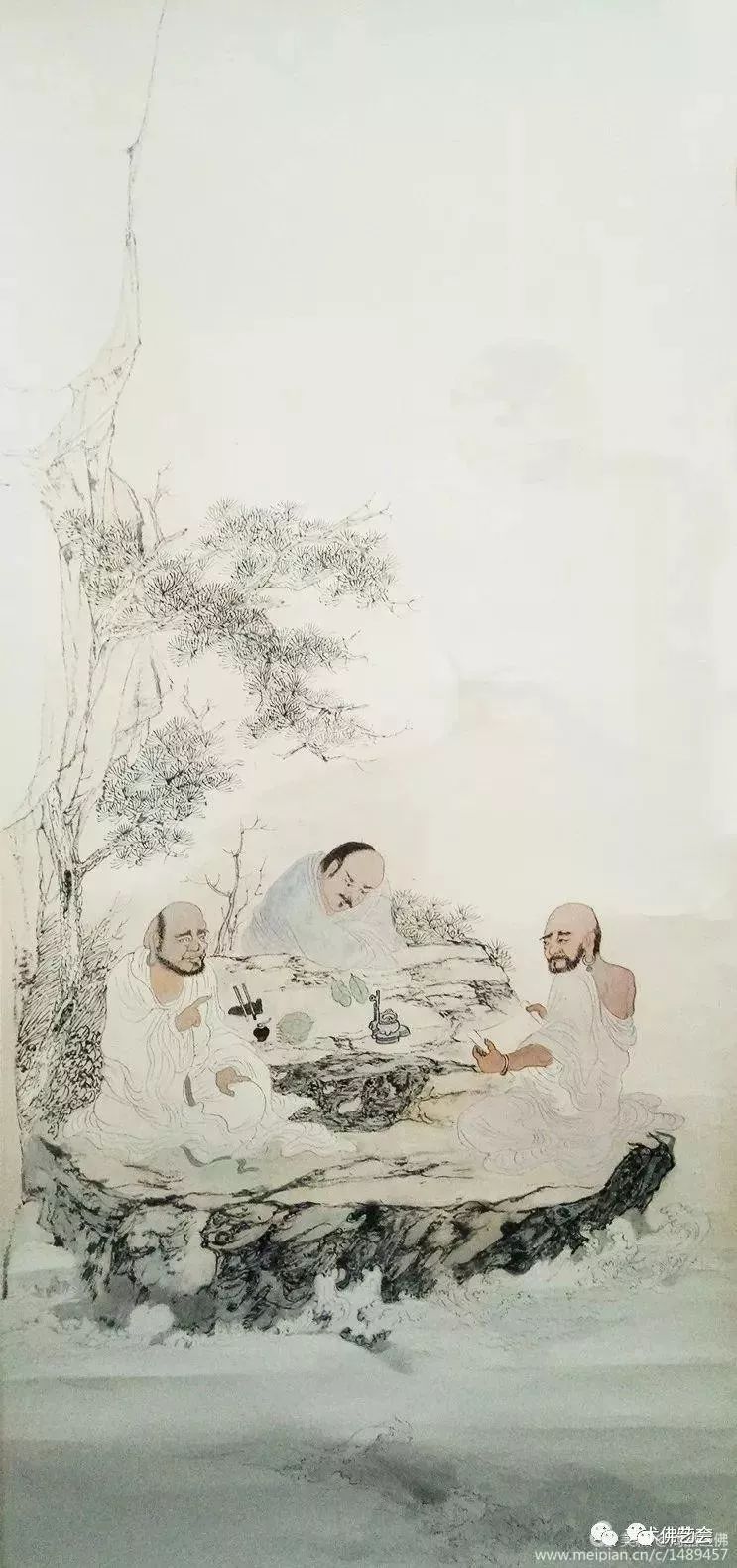 禅意和尚书法大师,中国著名禅意画画家