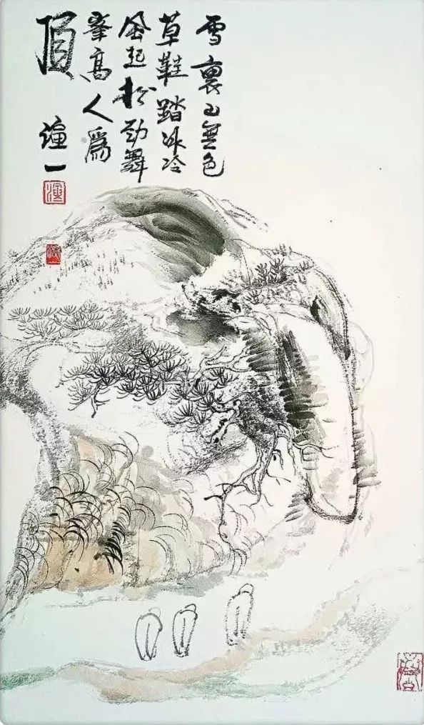 禅意和尚书法大师,中国著名禅意画画家