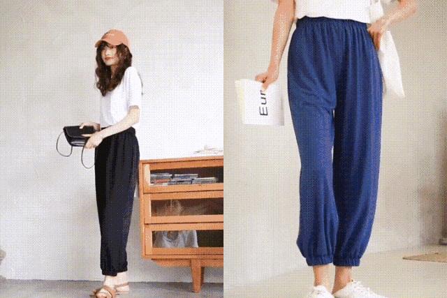 “凉凉裤”火了！一条凉凉裤＝防晒+舒适+显腿长，小个子也适合