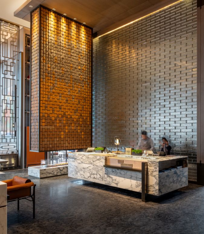 精品酒店创意大堂,度假风格酒店大堂