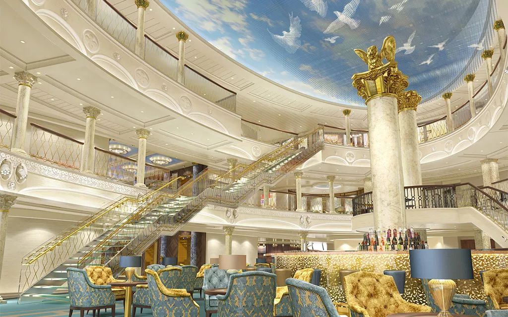 歌诗达邮轮最大最新的威尼斯号，今日在吴淞口国际邮轮港开启中国母港首航！