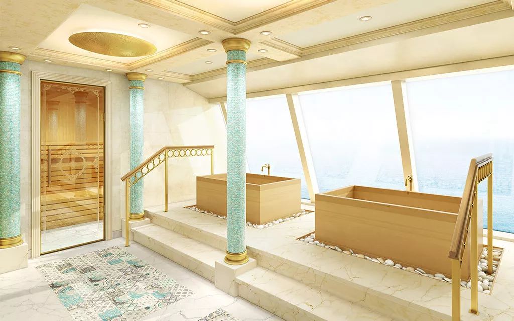 歌诗达邮轮最大最新的威尼斯号，今日在吴淞口国际邮轮港开启中国母港首航！