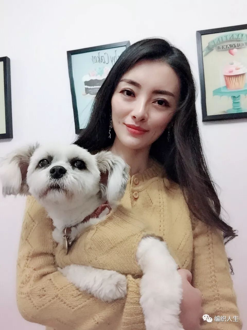 棒针波浪花样镂空马海毛衣图解,编织马海毛镂空小开衫