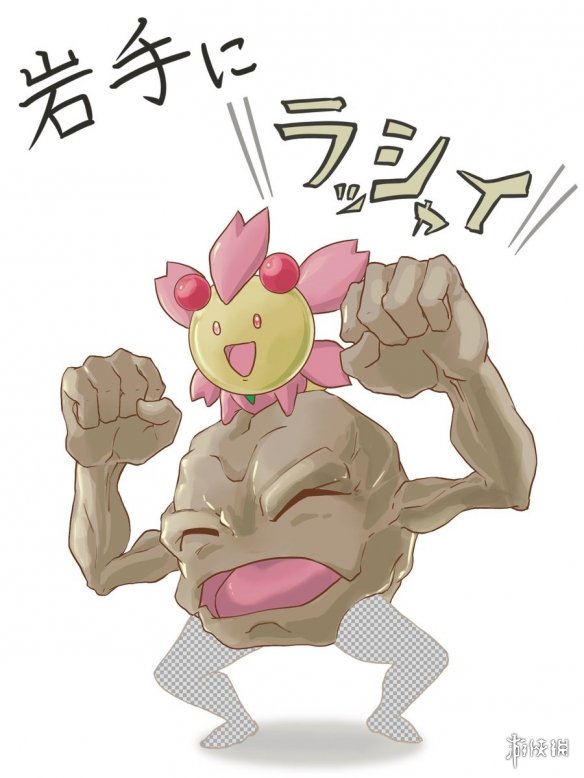 练过的人是看不见那双腿的！“岩手县小拳石”恶搞图