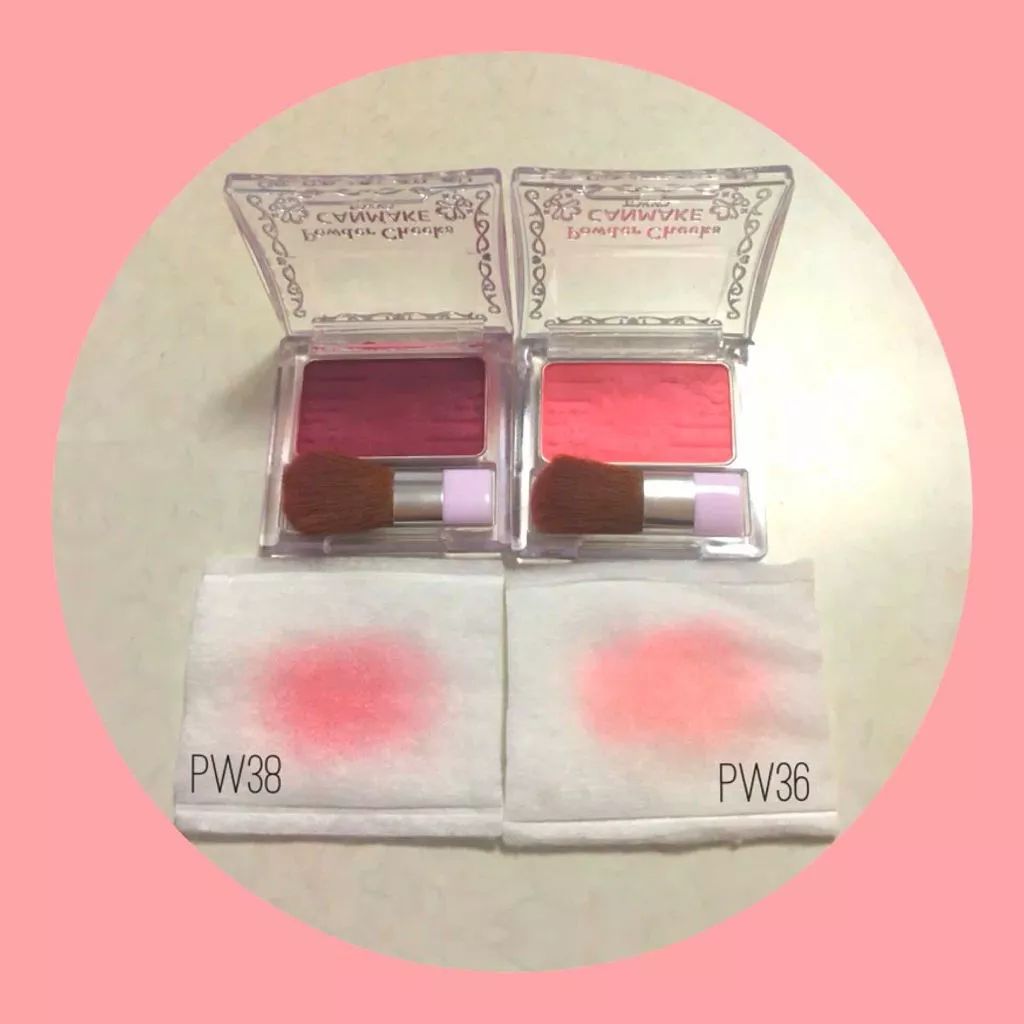 canmake的三色遮瑕膏色号,canmake全部产品