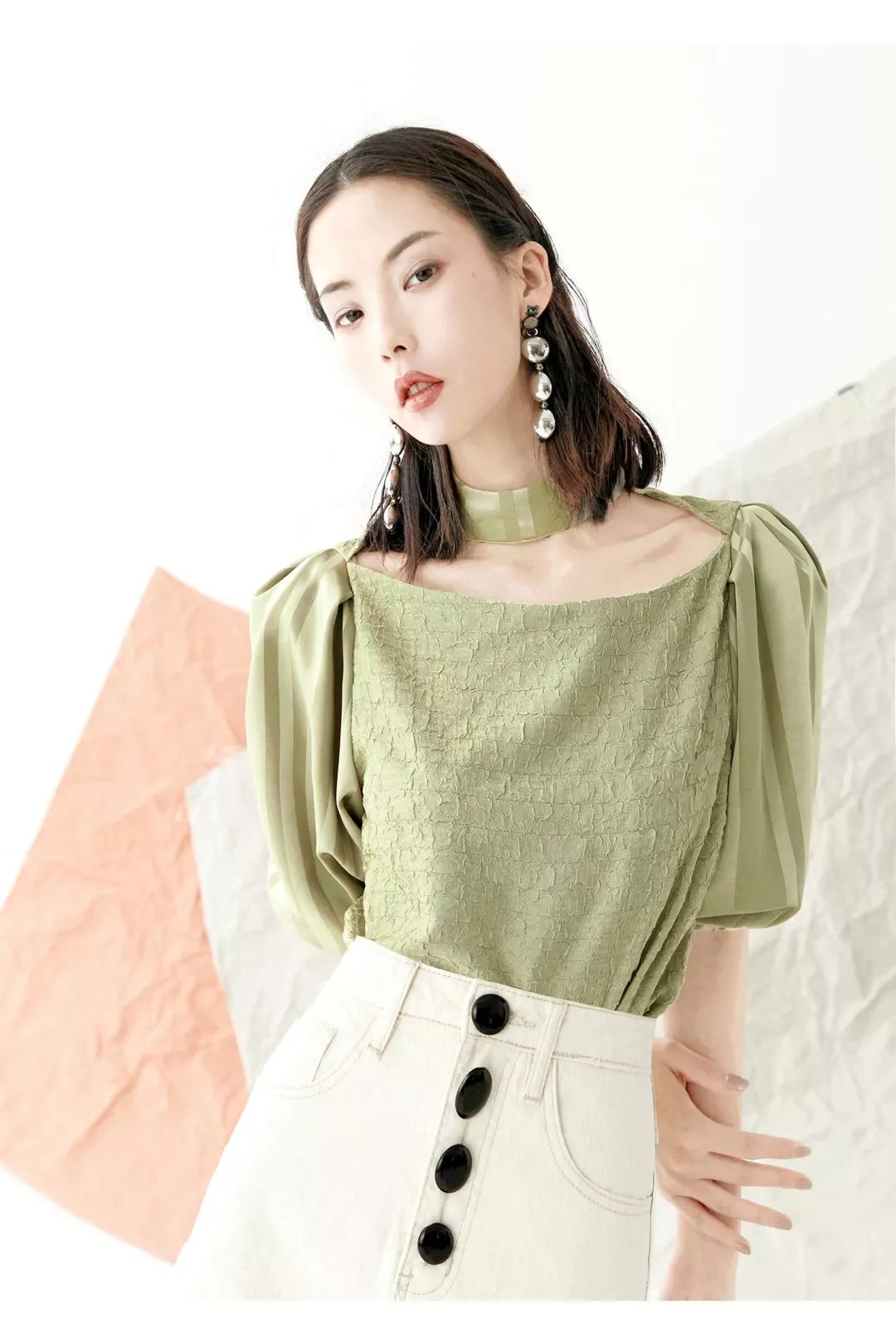 法式复古泡泡袖推荐,法式轻奢高级感泡泡袖