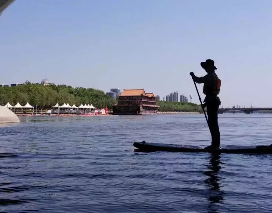 sup塑料皮划艇,summer皮划艇初体验