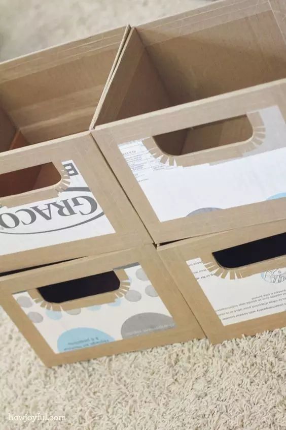 只用瓦楞纸就可以做出一件件家具，简直酷爆了