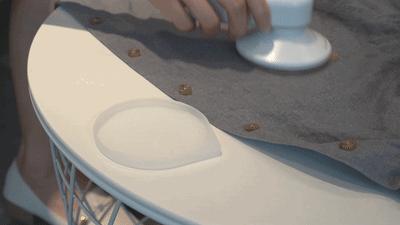 「海淘」OMG！这个巴掌大的电熨斗，不插电不加水能烫衣服，还能当充电宝