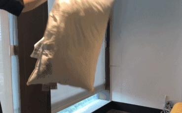 丹麦皇家乳胶枕头,丹麦珊瑚绒枕头