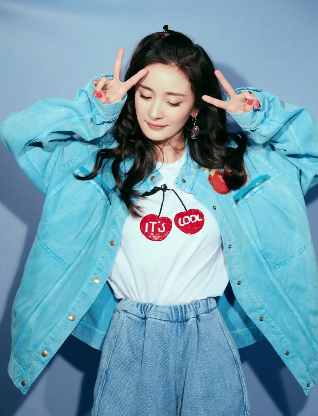 杨幂没上过晚会,杨幂水晶眼妆