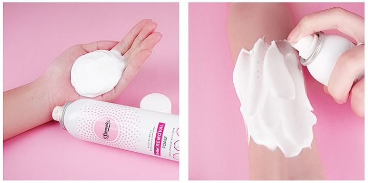 ⊙超管用！不用刮、零疼痛，轻轻一抹就能「快速脱毛」