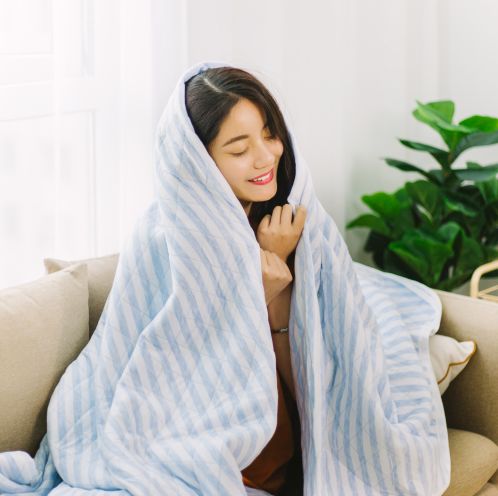 婴幼儿可用夏凉被,0甲醛,裸睡盖它更放心