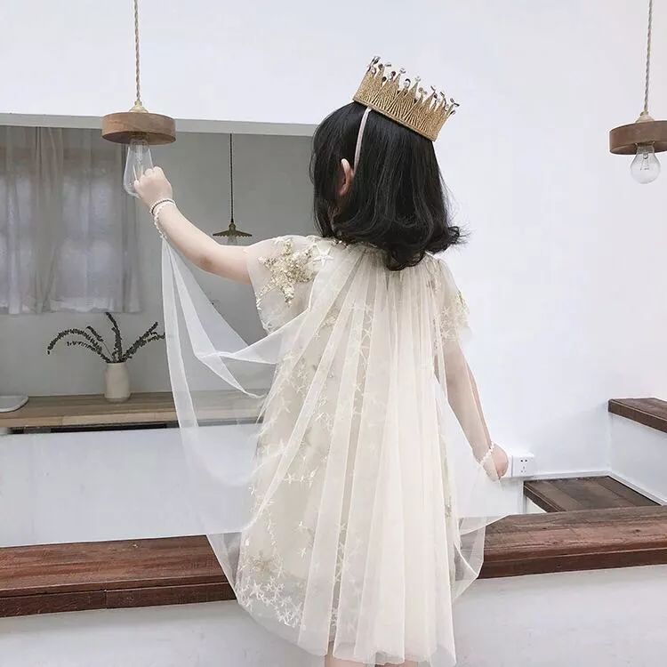 儿童节穿上这条仙气十足的礼服裙,你家小公主妥妥占据C位|二宝爸淘货