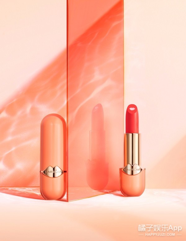 卡姿兰红唇唇膏,卡姿兰胶原美芯唇膏烈火燃红