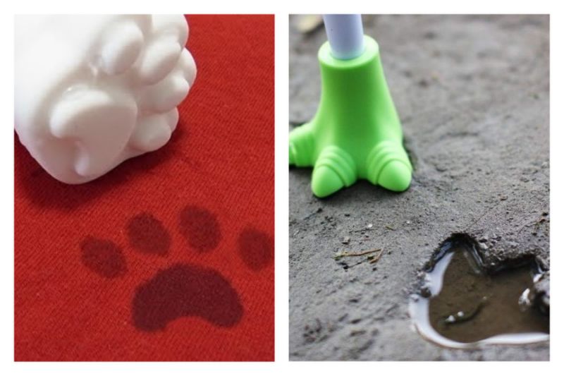 梅雨季也能好心情日疯传「猫咪掌印」伞套