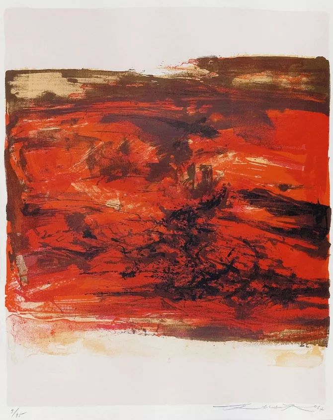 赵无极绘画艺术成就,赵无极绘画的12个要点