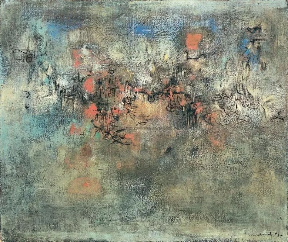 赵无极绘画艺术成就,赵无极绘画的12个要点