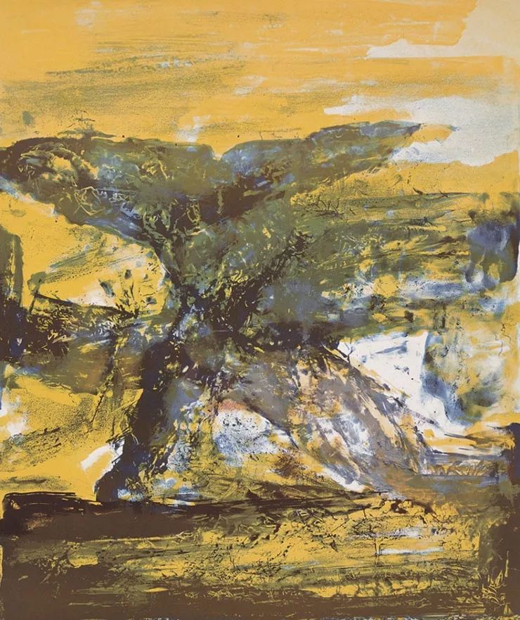 赵无极绘画艺术成就,赵无极绘画的12个要点