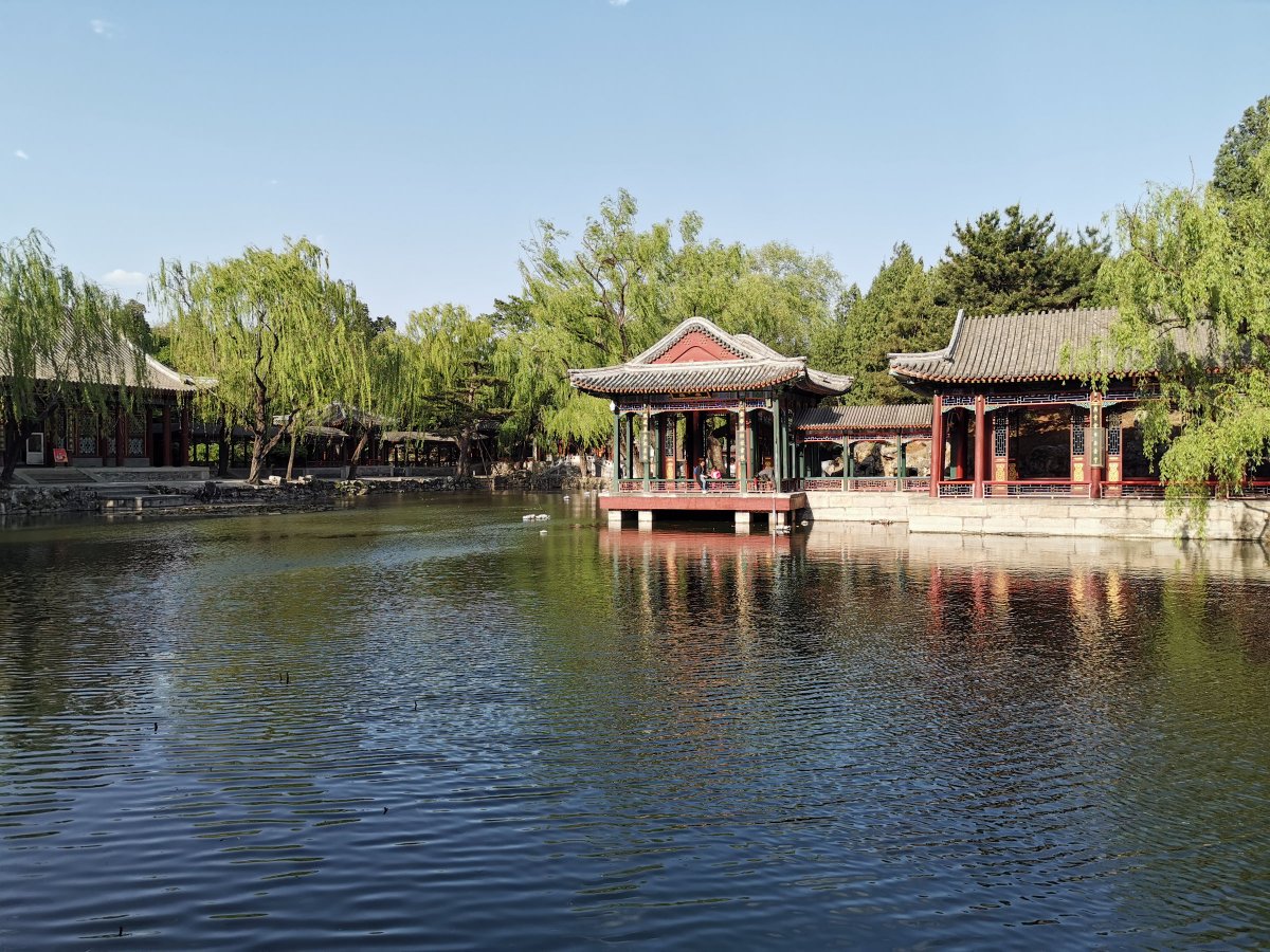 谐趣园俯瞰图,谐趣园2021