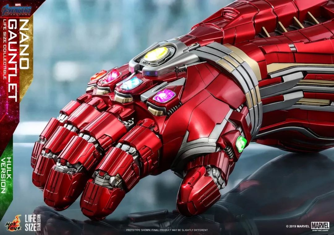 浩克戴纳米无限手套,浩克无限宝石手套