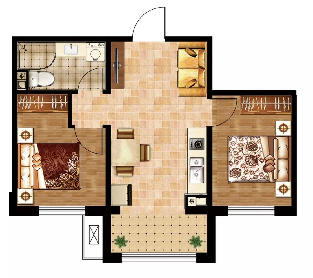 首付几万三环内二手房,首付10万拿下地铁口精装三房