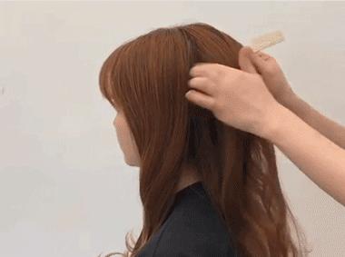 中长发是齐的还是有层次的好看,中长发怎么样烫发