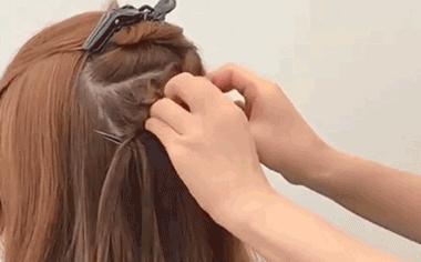 中长发是齐的还是有层次的好看,中长发怎么样烫发