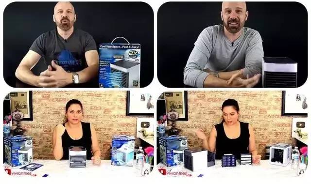 便携式喷雾冷风扇,迷你小型冷风扇