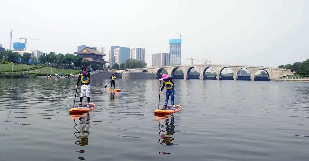 sup塑料皮划艇,summer皮划艇初体验