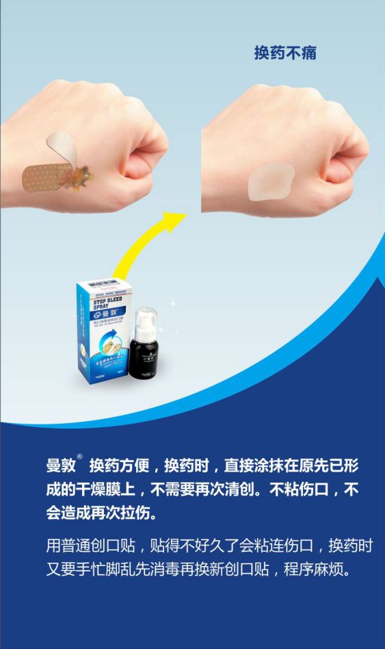 喷雾式防水创可贴,液体创可贴有效果吗