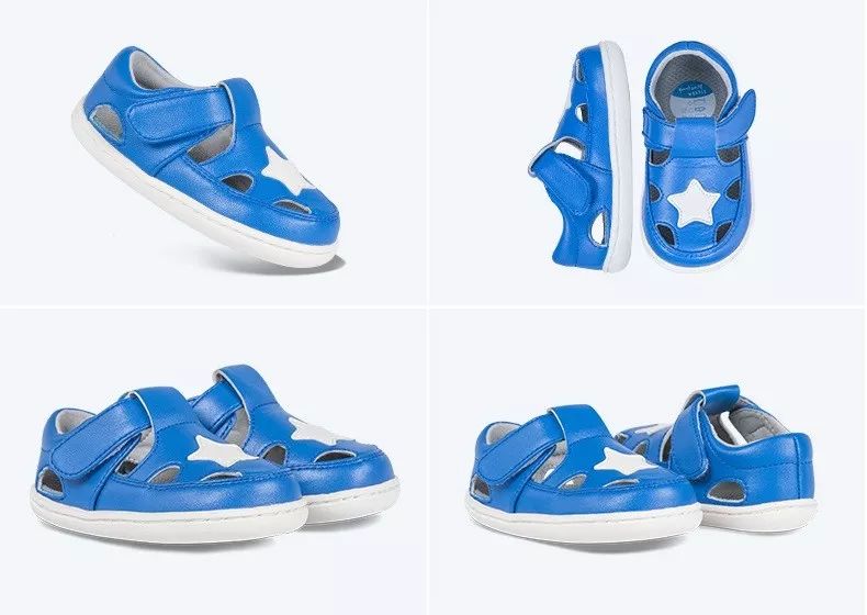 小蓝羊儿童凉鞋,舒适百搭不磨脚粗跟凉鞋推荐