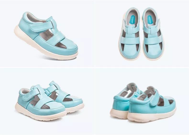 小蓝羊儿童凉鞋,舒适百搭不磨脚粗跟凉鞋推荐