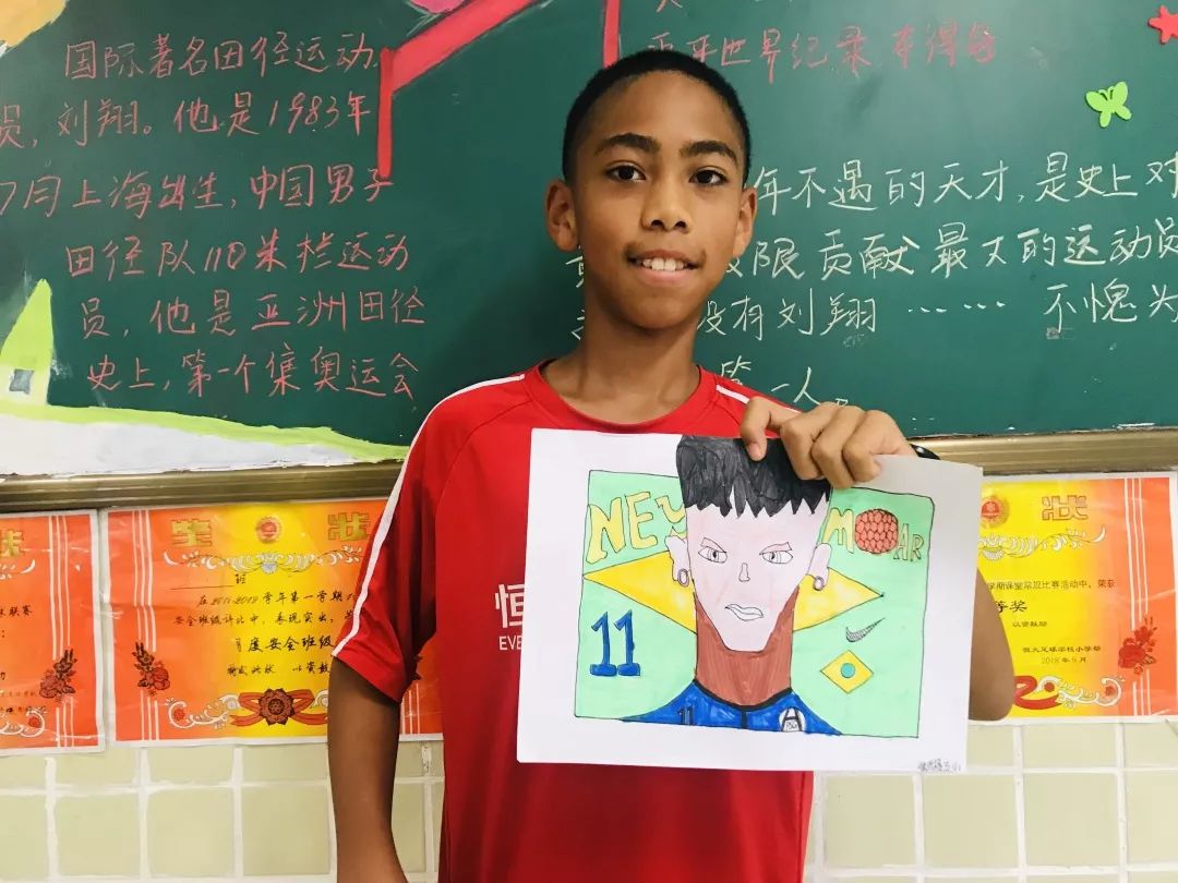 简笔画c罗与梅西,足球小学生c罗