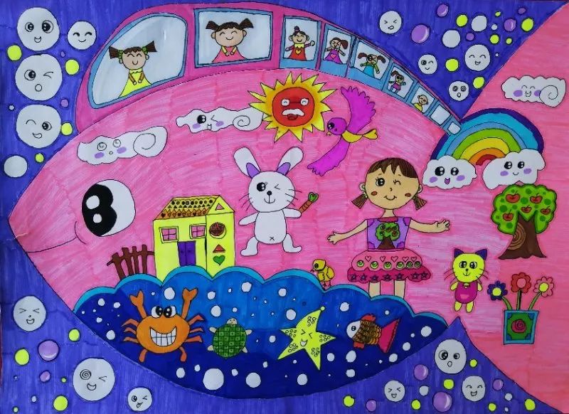 画火车大比拼!谁家娃这么优秀?