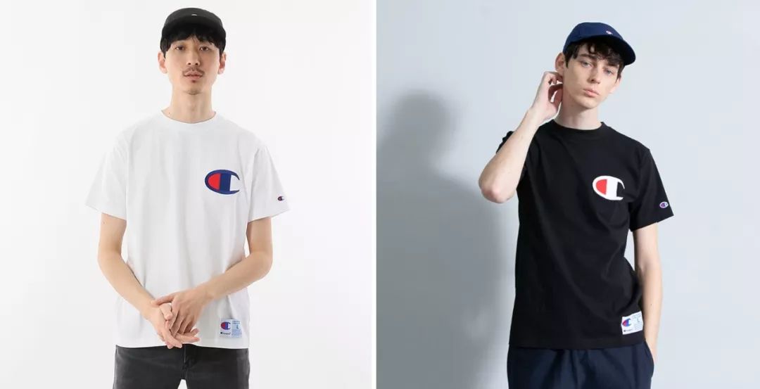 champion明星穿搭,全新champion冠军日版圆领卫衣