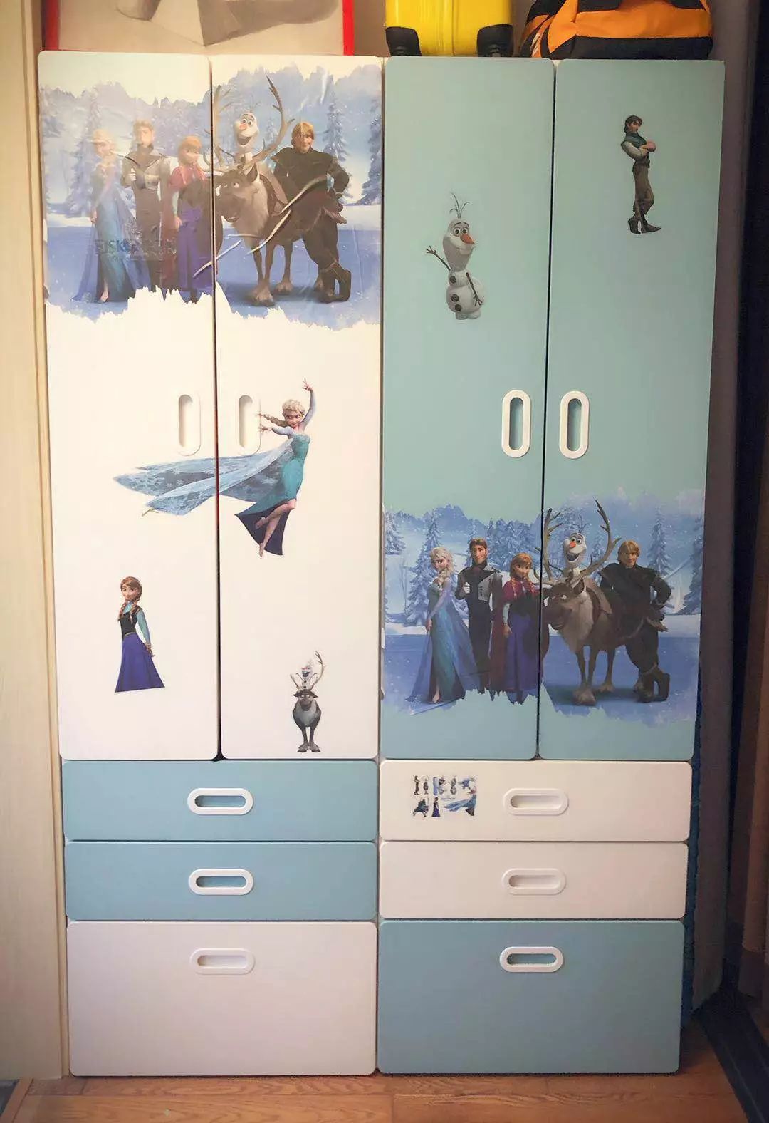 冰雪奇缘主题的儿童房,冰雪奇缘主题儿童房