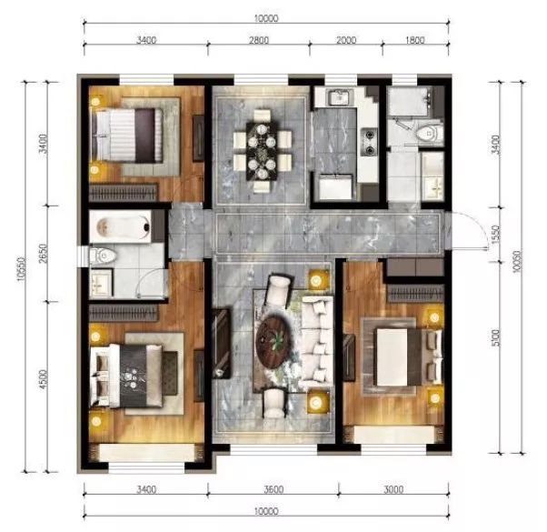 房产销冠买房攻略,为什么说买房买竖厅不买横厅