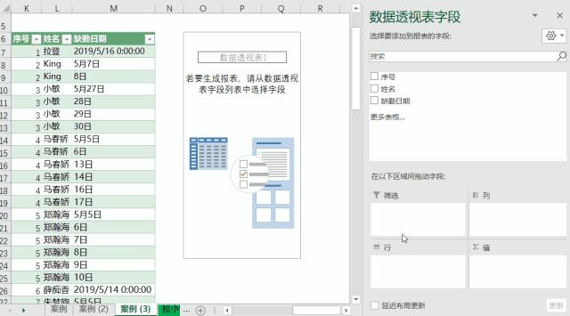 考勤表如何用if统计缺勤天数,excel如何快速统计缺勤天数