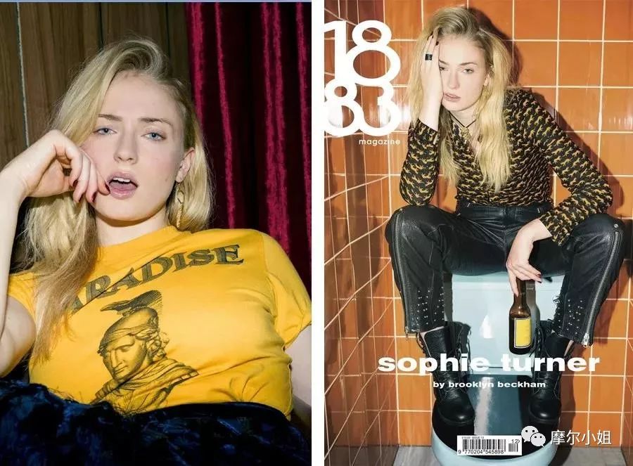 从“三傻”到“黑凤凰”，SophieTurner的成名之路原来这么坎坷？