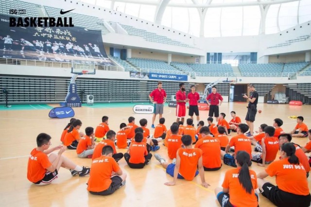 牵手中大,耐克运动营来日照啦