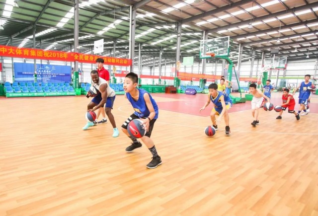 牵手中大，耐克运动营来日照啦